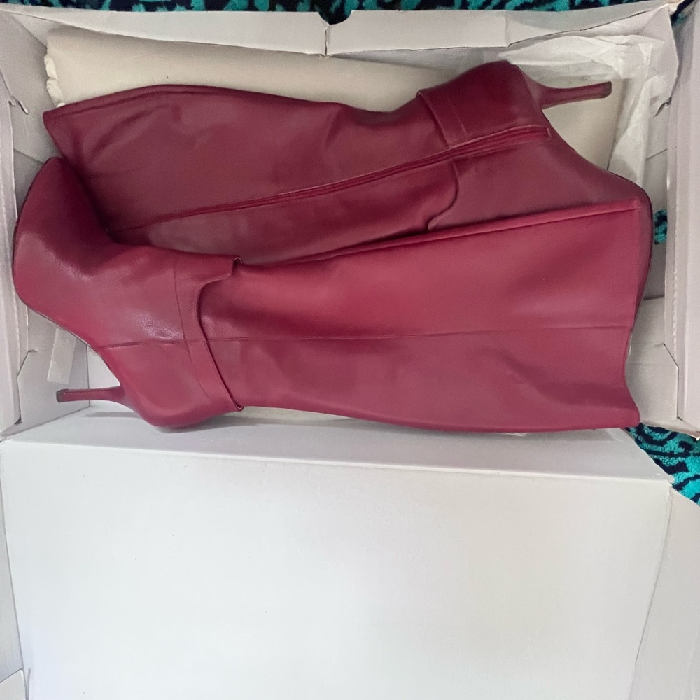 Nine West Red Heeled Boots